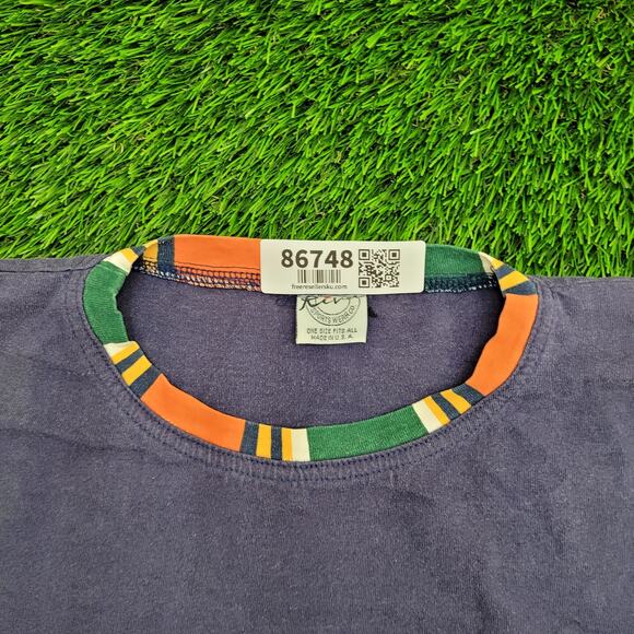 Vintage 90s MOD Shirt Womens XL 23x26 Arm-Band Sun-Faded USA - Picture 7 of 11